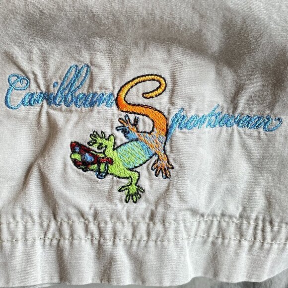 Hook & Tackle Men's Shirt High Tech Fishing Gear Short Sleeve Button Down XL - Picture 4 of 13